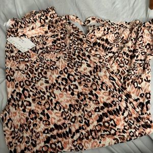 Lularoe Leopard Dianne Pants L